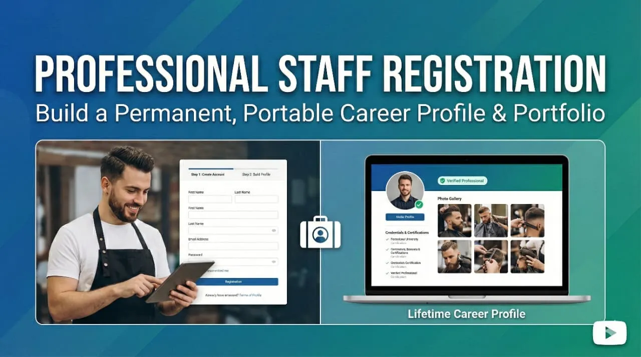 Professional Staff Registration
